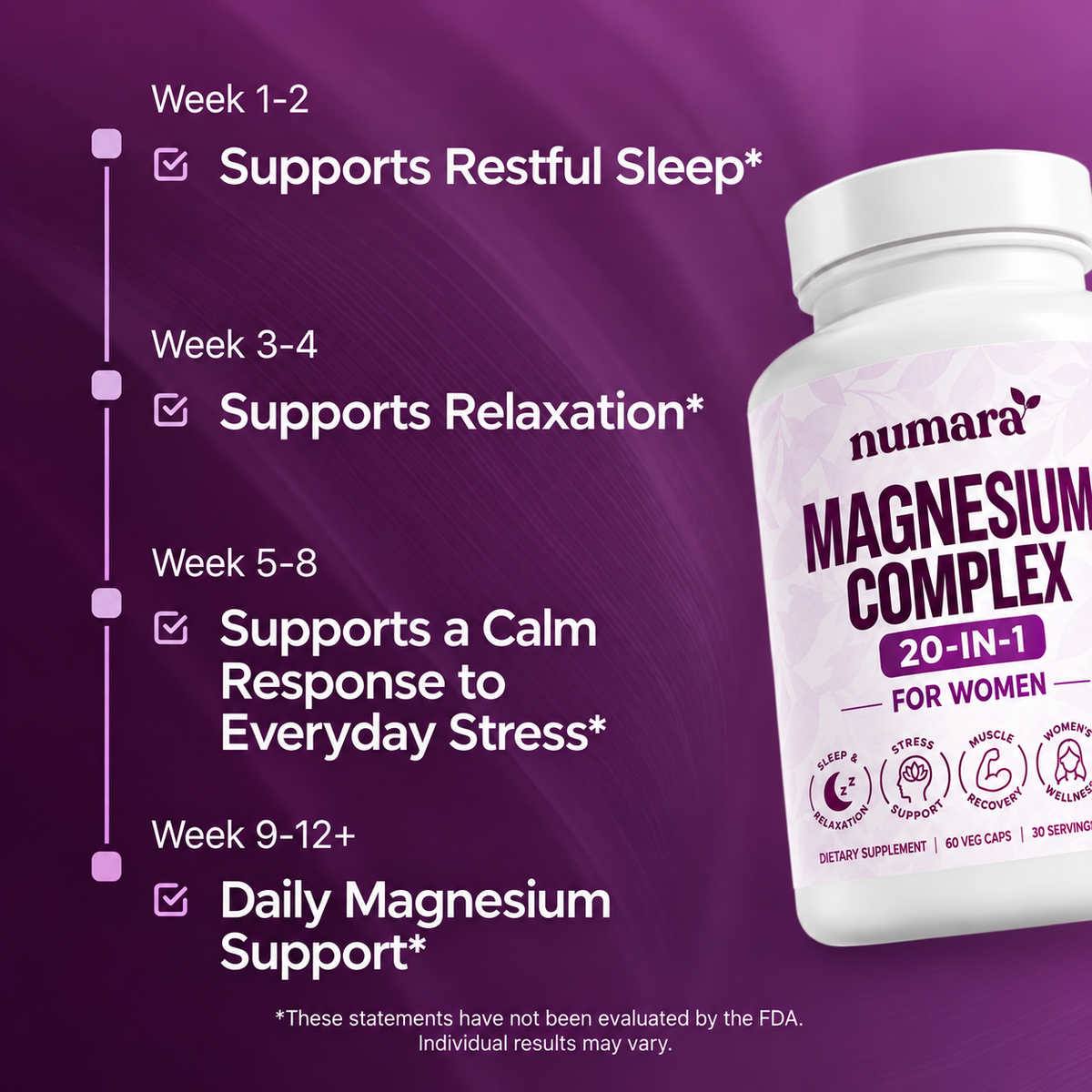 Magnesium Complex 20-in-1 for Women
