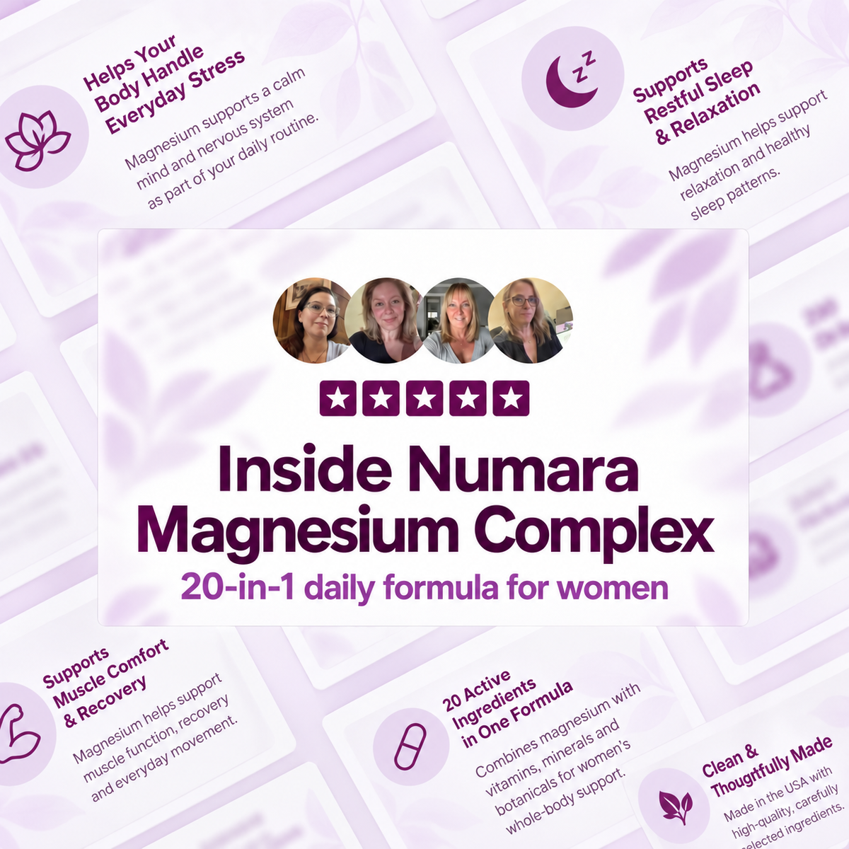 Magnesium Complex 20-in-1 for Women