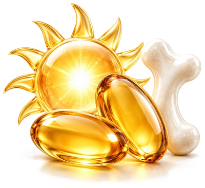 Vitamin D3 + K2